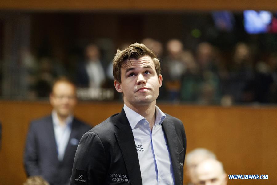 (SP)UN-NORWAY-CHESS CHAMPION MAGNUS CARLSEN