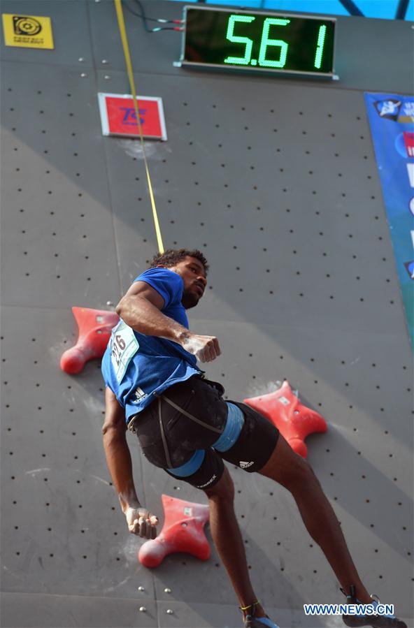 (SP)CHINA-SHANDONG-TAIAN-IFSC-CLIMBING WORLD CUP (CN)