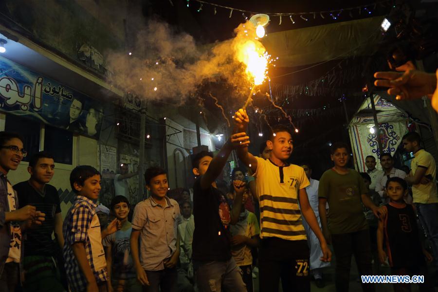 EGYPT-GIZA-RAMADAN-CELEBRATION