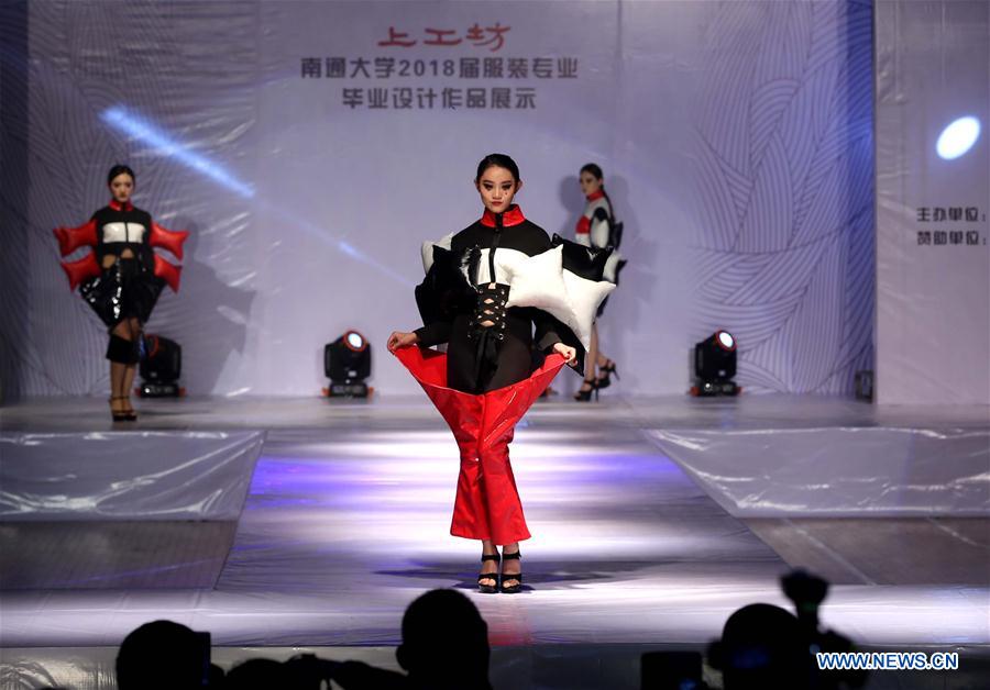 #CHINA-JIANGSU-GRADUATES-FASHION CREATION (CN)