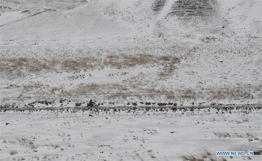 CHINA-GANSU-QILIAN MOUNTAINS-SNOW (CN)