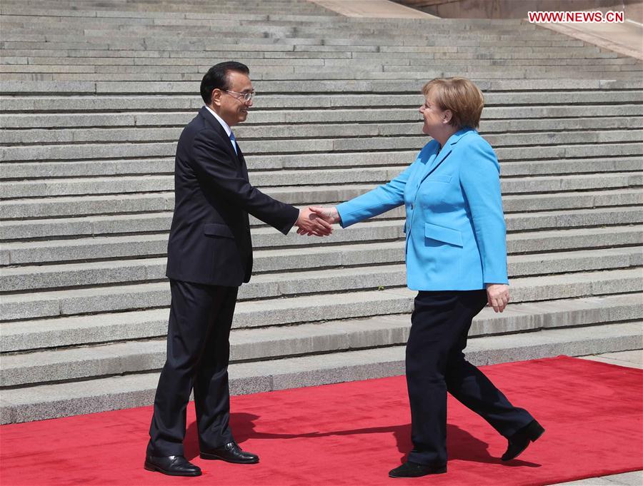 CHINA-BEIJING-GERMANY-LI KEQIANG-MERKEL-TALKS (CN)