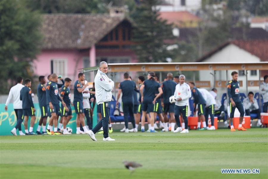 (SP)BRAZIL-TERESOPOLIS-SOCCER-RUSSIA WORLD CUP-TRAINING