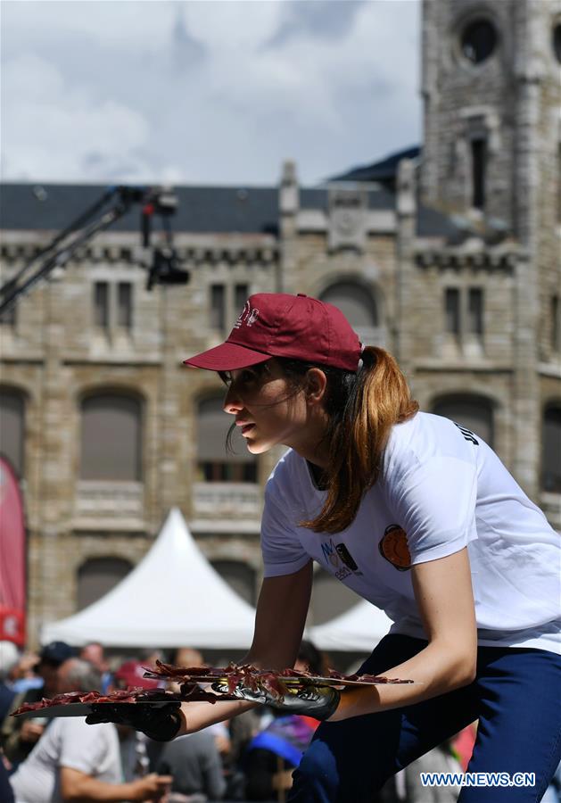 SPAIN-LEON-BIGGEST CECINA-GUINNESS-RECORD