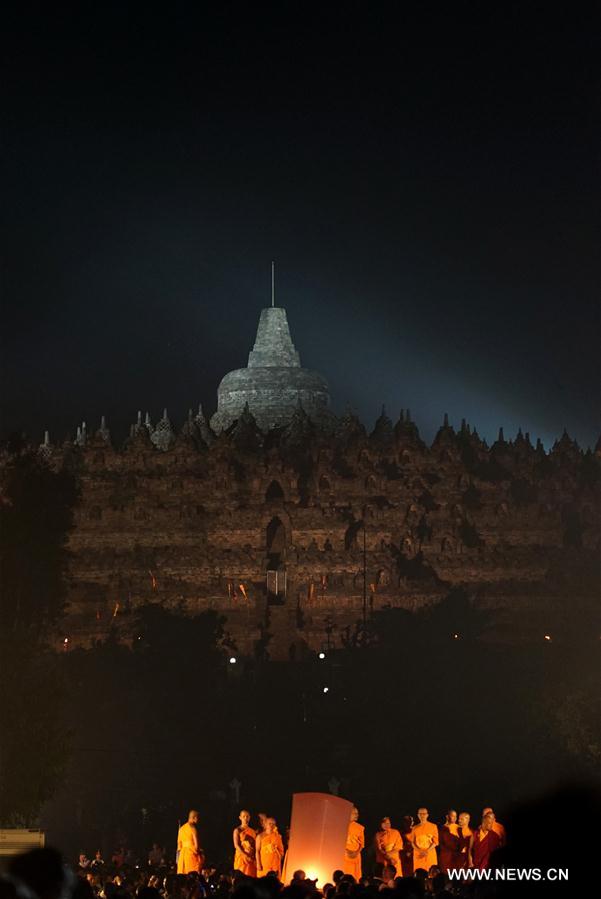 INDONESIA-MAGELANG-VESAK DAY CELEBRATION