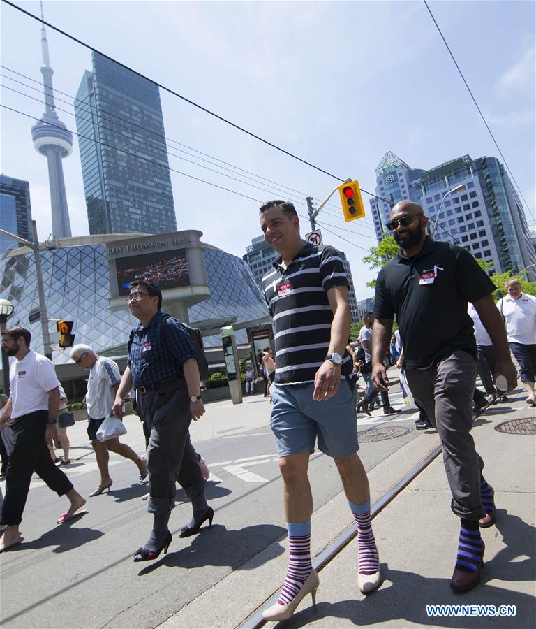 CANADA-TORONTO-WALK A MILE IN HER SHOES