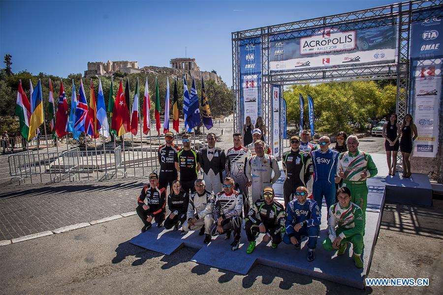 (SP)GREECE-ATHENS-ACROPOLIS RALLY CEREMONIAL-START