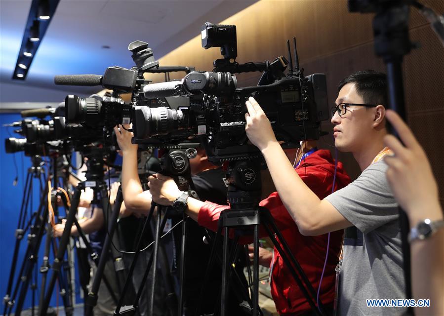 (SCO SUMMIT) CHINA-QINGDAO-SCO-JOURNALISTS (CN)