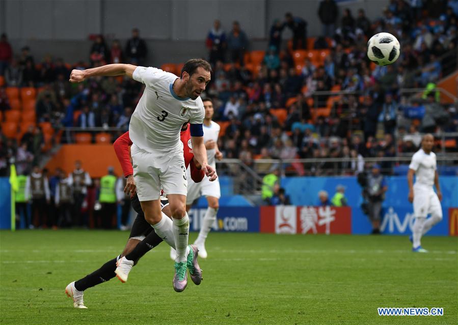 (SP)RUSSIA-YEKATERINBURG-2018 WORLD CUP-GROUP A-EGYPT VS URUGUAY