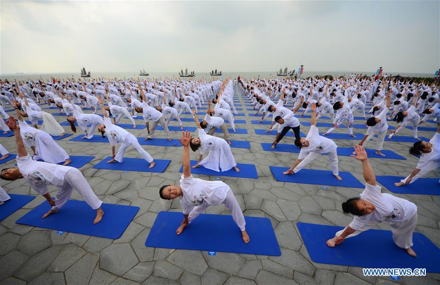 #CHINA-JIANGSU-WUXI-YOGA (CN)