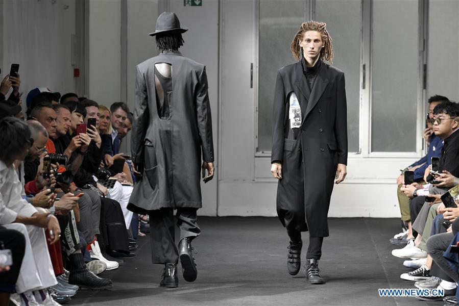 FRANCE-PARIS-MEN'S FASHION WEEK-YOHJI YAMAMOTO