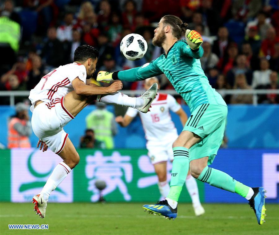 (SP)RUSSIA-KALININGRAD-2018 WORLD CUP-GROUP B-SPAIN VS MOROCCO