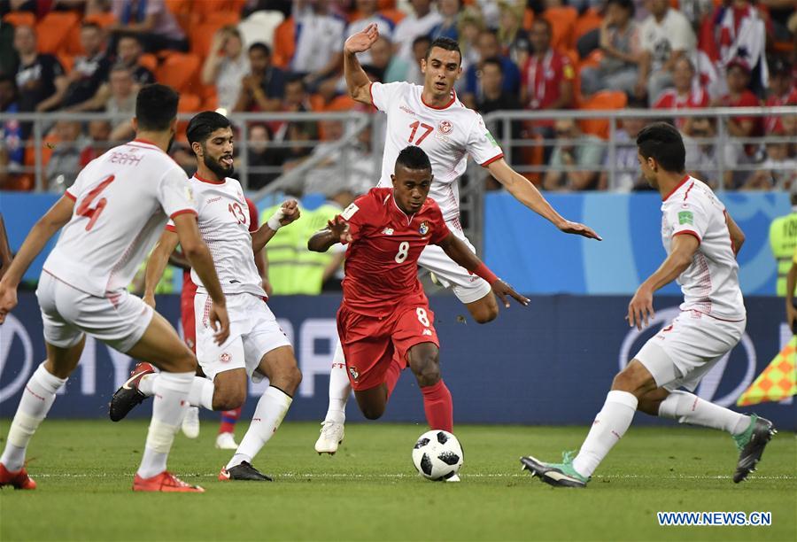 (SP)RUSSIA-SARANSK-2018 WORLD CUP-GROUP G-PANAMA VS TUNISIA