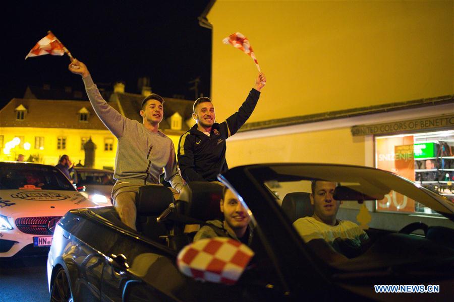 (SP)CROATIA-ZAGREB-SOCCER-FIFA WORLD CUP-FANS