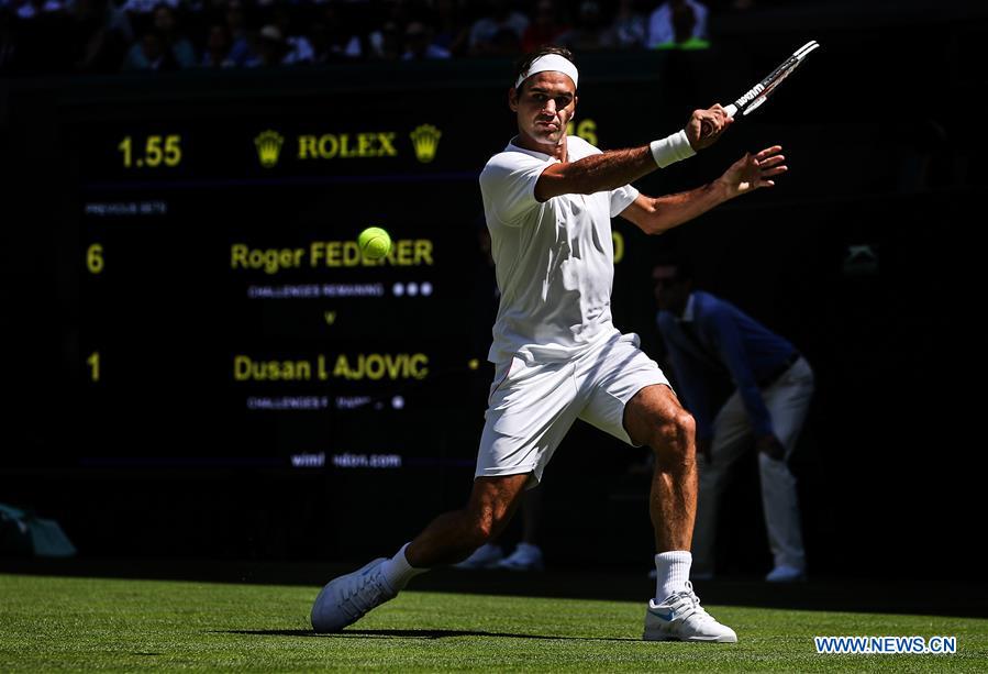 (SP)BRITAIN-LONDON-TENNIS-WIMBLEDON OPEN-DAY 1