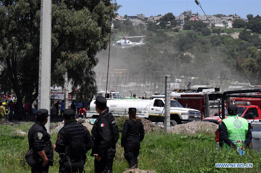 MEXICO-TULTEPEC-FIREWORKS FACTORY-EXPLOSIONS