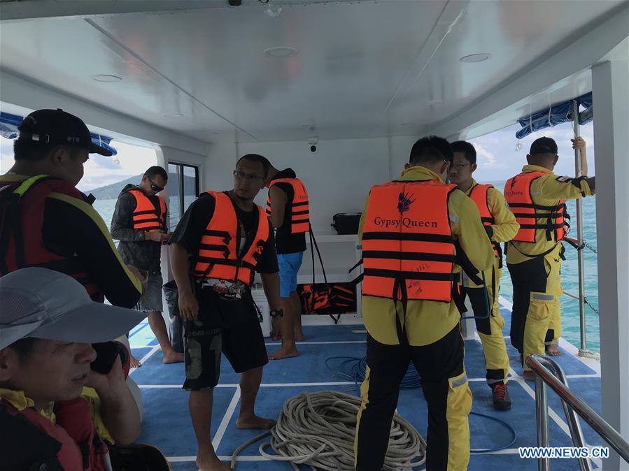 THAILAND-PHUKET-BOAT ACCIDENT-RESCUE