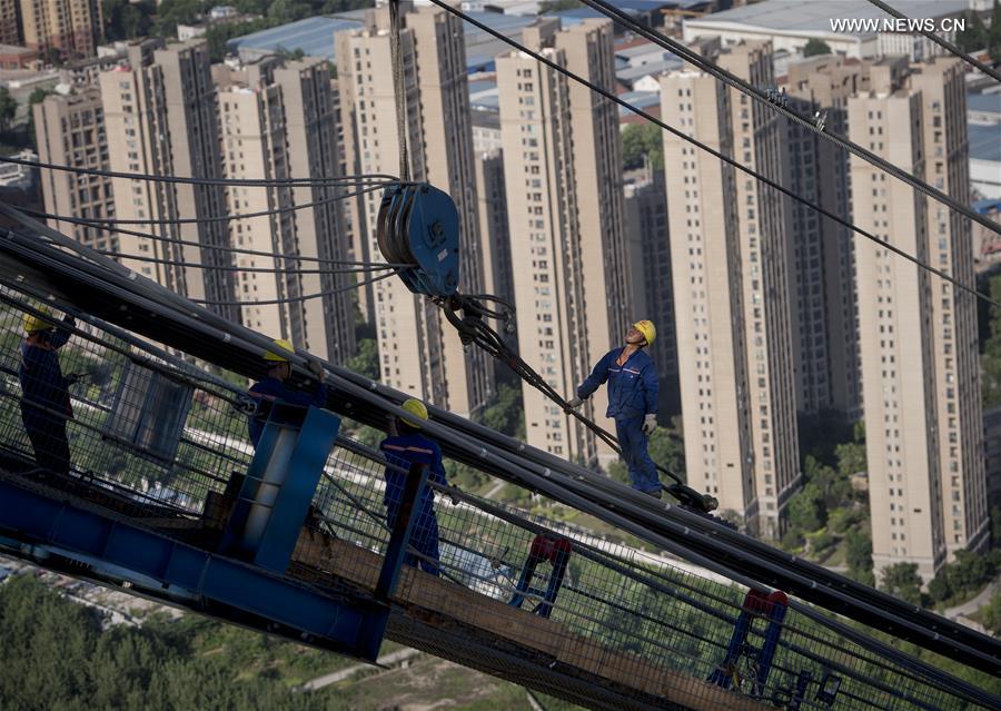 CHINA-HUBEI-WUHAN-BRIDGE-CONSTRUCTION (CN)