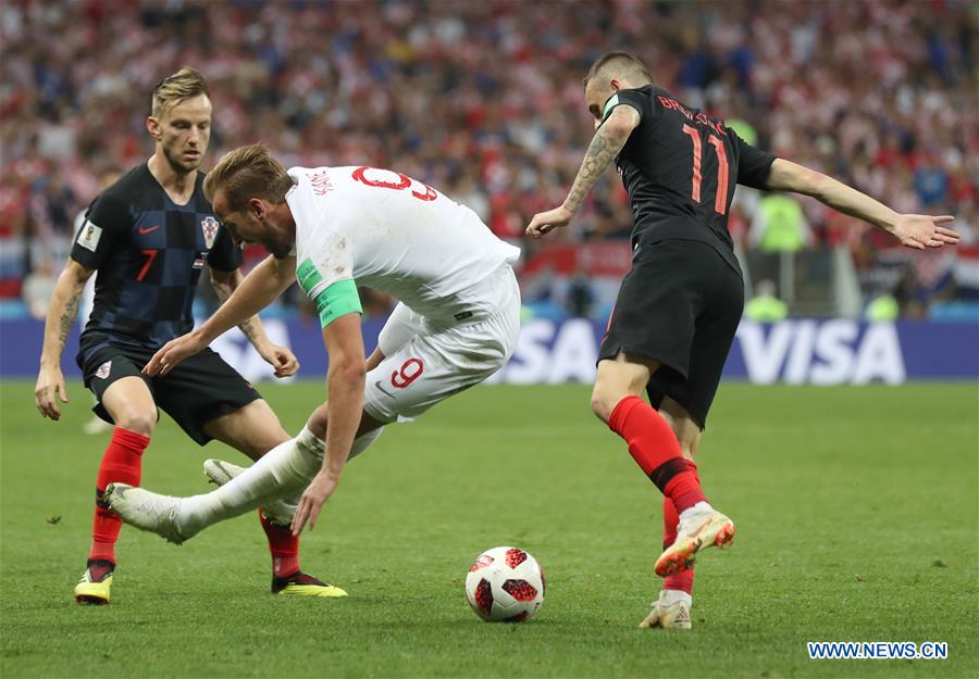 (SP)RUSSIA-MOSCOW-2018 WORLD CUP-SEMIFINAL-ENGLAND VS CROATIA