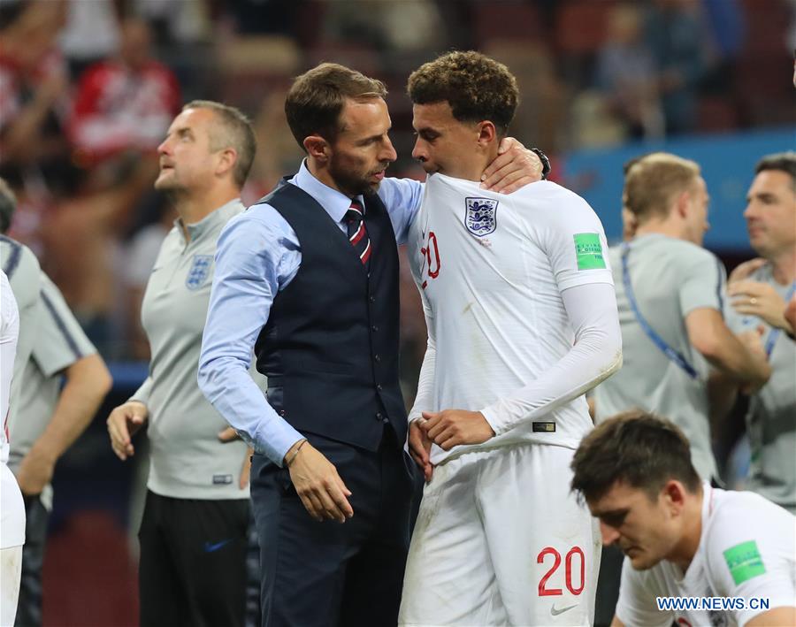 (SP)RUSSIA-MOSCOW-2018 WORLD CUP-SEMIFINAL-ENGLAND VS CROATIA