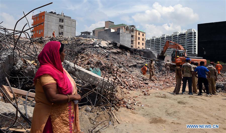 INDIA-GREATER NOIDA-BUILDING COLLAPSE