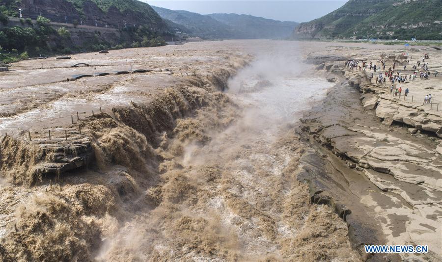 CHINA-SHAANXI-HUKOU WATERFALL (CN)