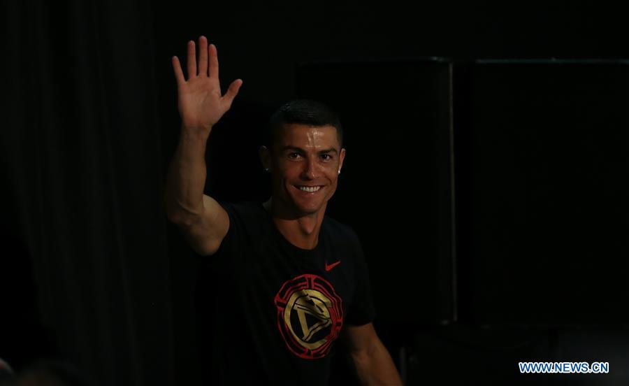 (SP)CHINA-BEIJING-SOCCER-CRISTIANO RONALDO