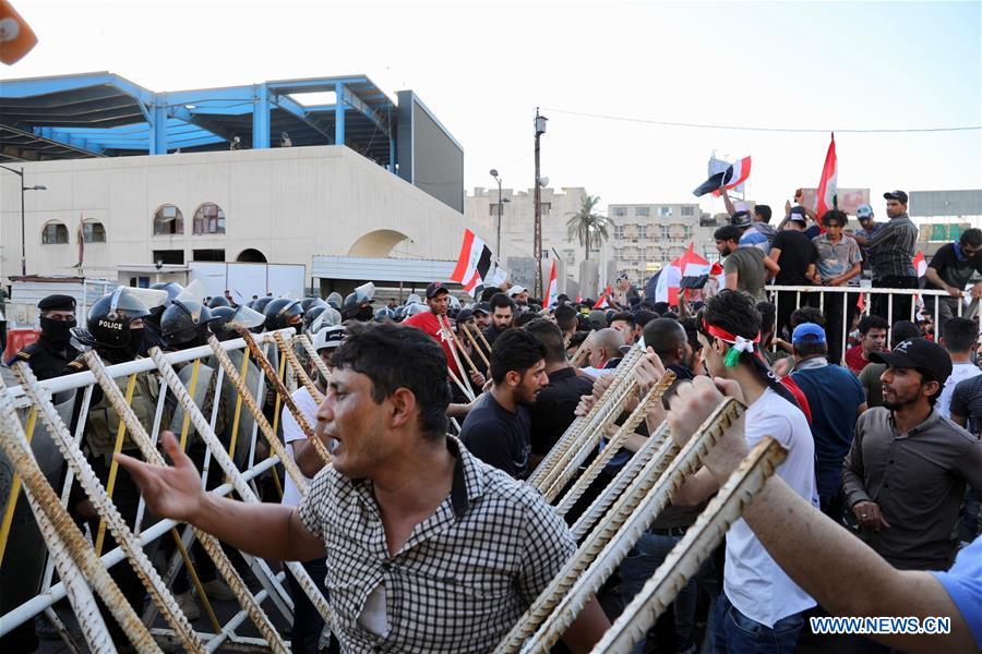 IRAQ-BAGHDAD-PROTEST