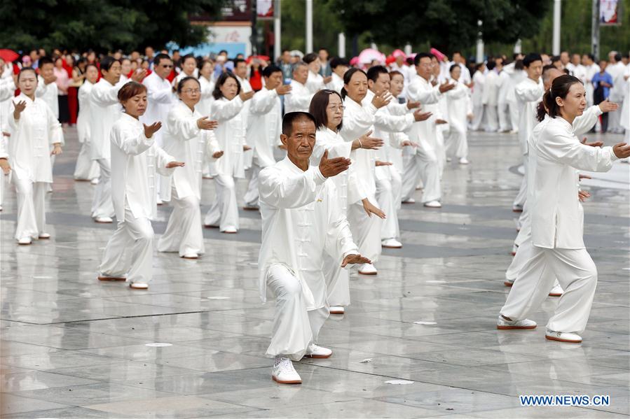 #CHINA-GANSU-TAIJI PERFORMANCE (CN)