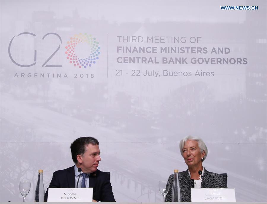 ARGENTINA-BUENOS AIRES-G20 MEETING-FINANCE MINISTERS