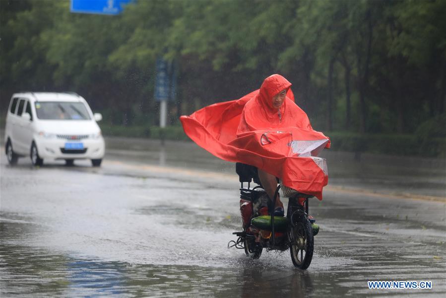 #CHINA-JIANGSU-LIANYUNGANG-TYPHOON AMPIL-RAIN(CN)