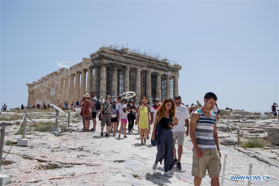 GREECE-ATHENS-ACROPOLIS CLOSURE-HEATWAVE