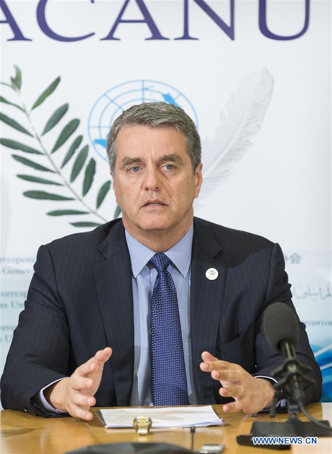 SWITZERLAND-GENEVA-WTO-ROBERTO AZEVEDO