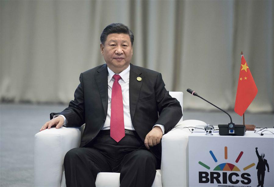 SOUTH AFRICA-CHINA-XI JINPING-BRICS MECHANISM-10TH ANNIVERSARY