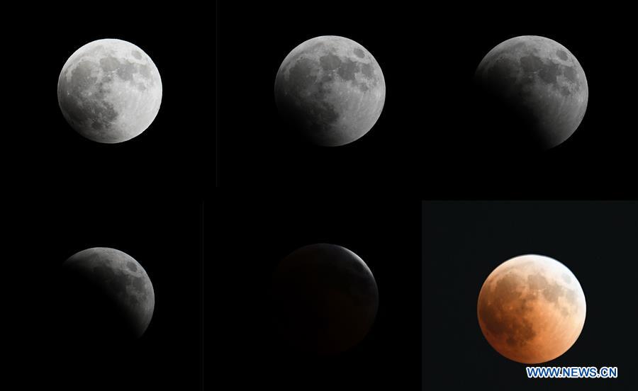 EGYPT-CAIRO-LUNAR ECLIPSE