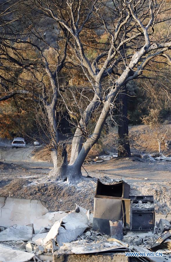 U.S.-CALIFORNIA-WILDFIRE-AFTERMATH