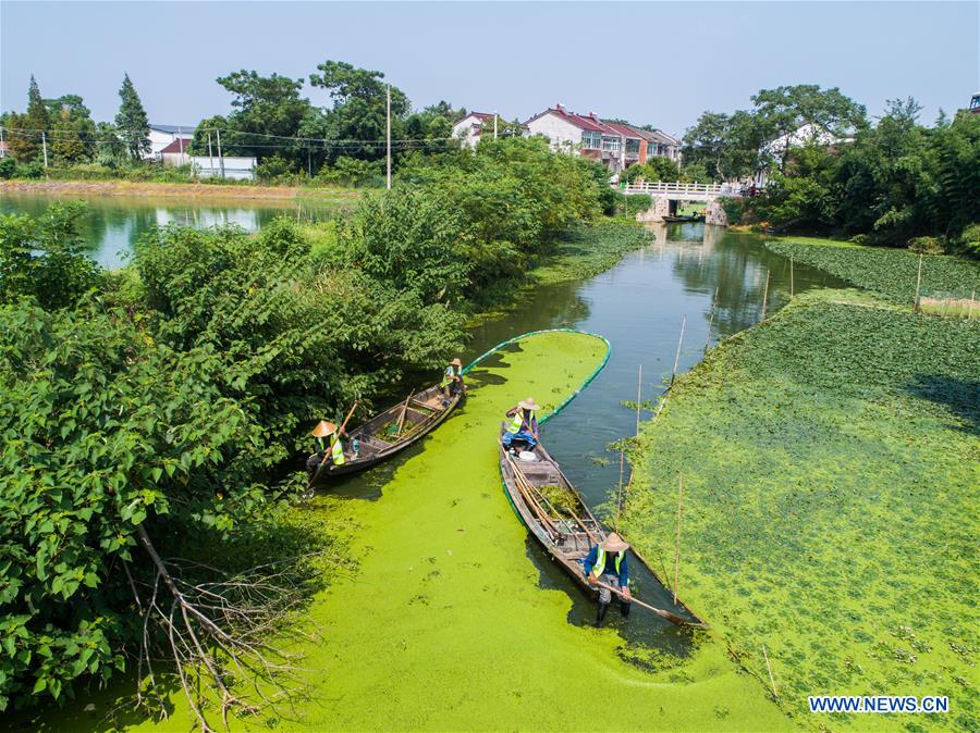 CHINA-ZHEJIANG-RIVER-CLEARANCE (CN)