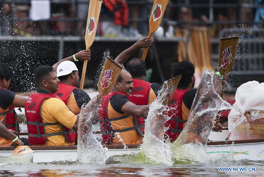 U.S.-NEW YORK-HONG KONG DRAGON BOAT FESTIVAL