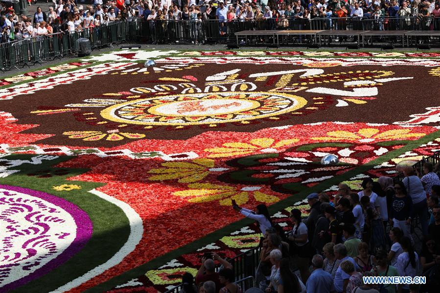 BELGIUM-BRUSSELS-FLOWER CARPET 2018