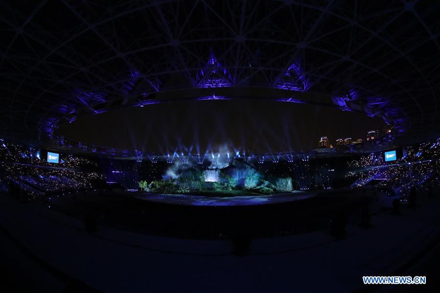 (SP)INDONESIA-JAKARTA-ASIAN GAMES-OPENING CEREMONY