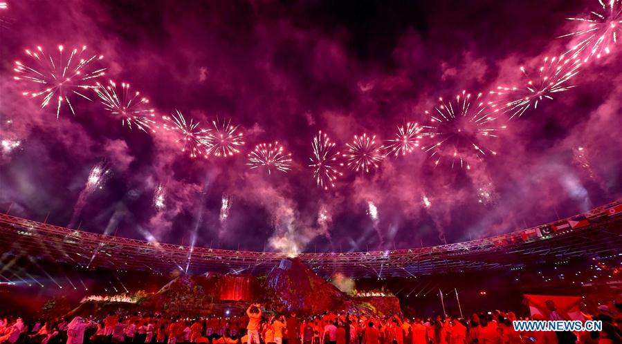 (SP)INDONESIA-JAKARTA-ASIAN GAMES-OPENING CEREMONY