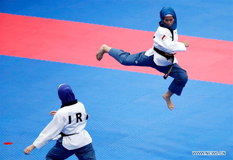 (SP)INDONESIA-JAKARTA-ASIAN GAMES-TAEKWONDO