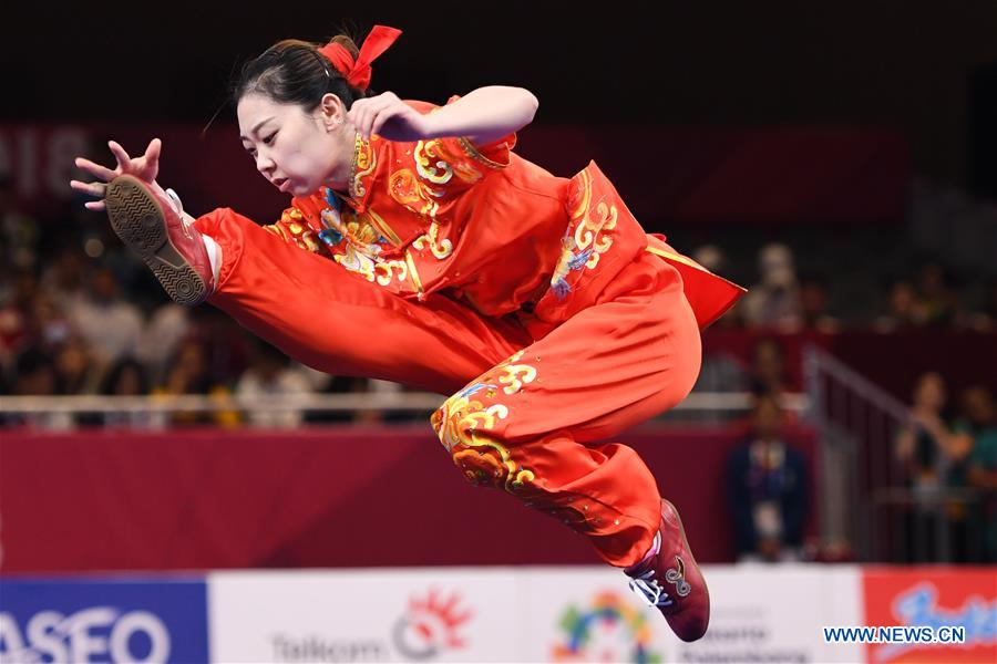 (SP)INDONESIA-JAKARTA-ASIAN GAMES-WUSHU-WOMEN'S CHANGQUAN