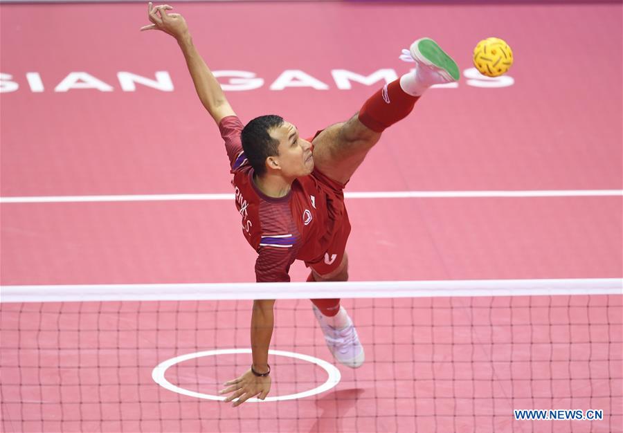 (SP)INDONESIA-PALEMBANG-ASIAN GAMES-SEPAKTAKRAW