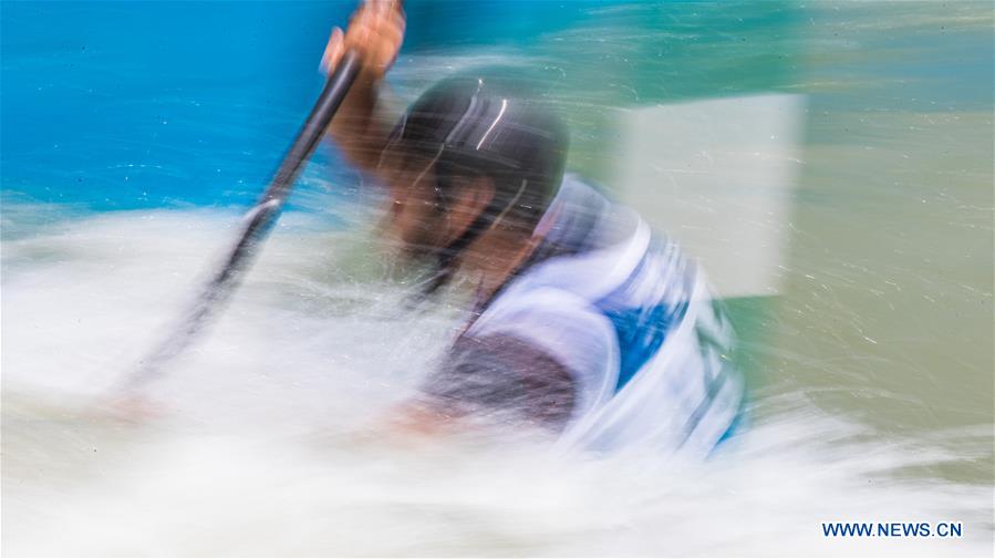 (SP)INDONESIA-WEST JAVA-ASIAN GAMES-MEN'S KAYAK SINGLE