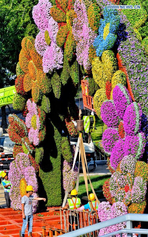 CHINA-BEIJING-FOCAC-PREPARATION-PARTERRE (CN)