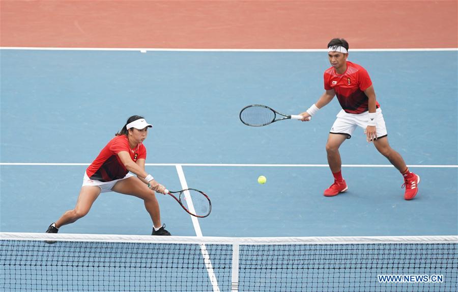 (SP)INDONESIA-PALEMBANG-ASIAN GAMES-TENNIS-MIXED DOUBLES