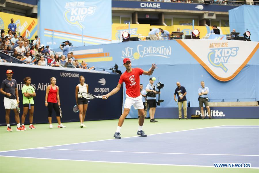 (SP)U.S.-NEW YORK-TENNIS-US OPEN-ARTHUR ASHE KID'S DAY