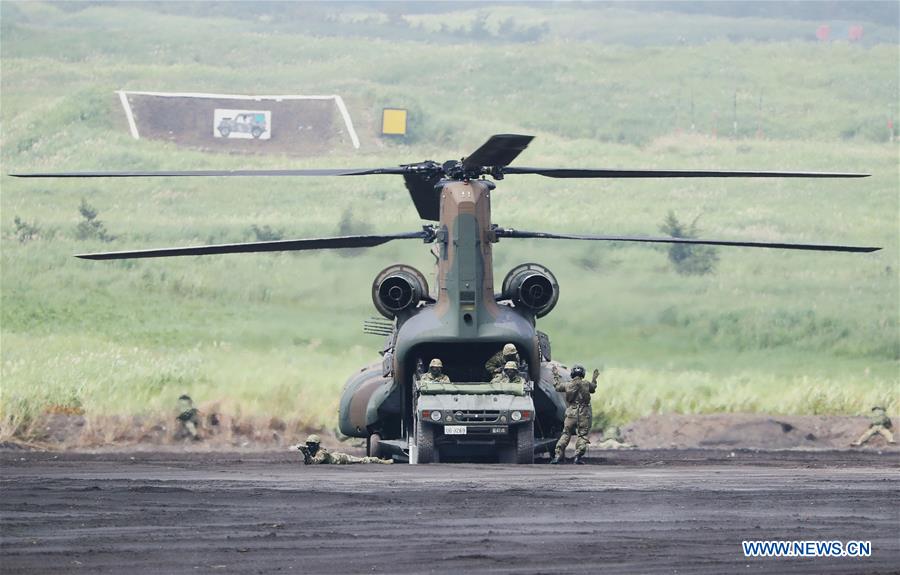 JAPAN-GOTEMBA-LIVE-FIRE MILITARY DRILL