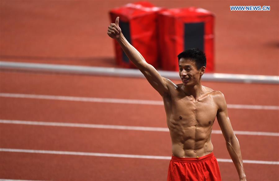 (SP)INDONESIA-JAKARTA-ASIAN GAMES-ATHLETICS-MEN'S DECATHLON